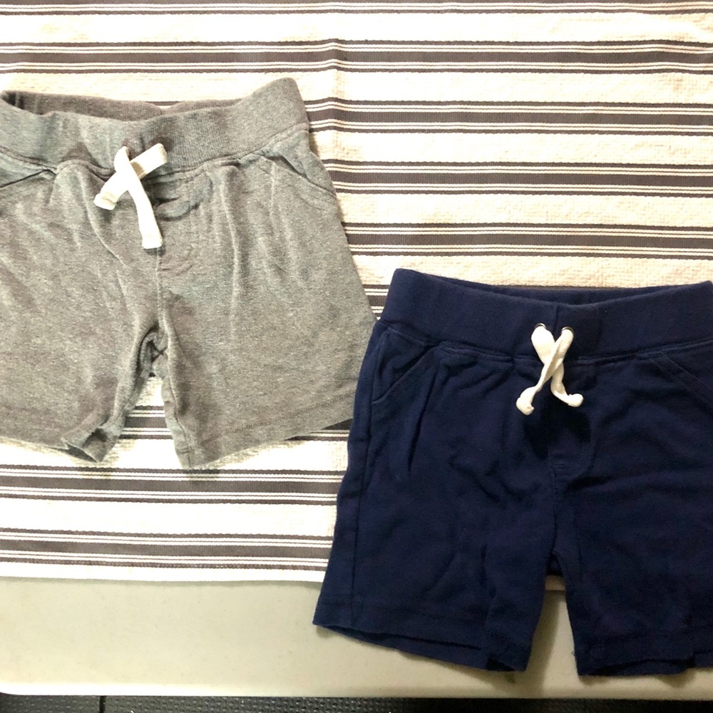 Set of 2 - 24M comfy drawstring shorts